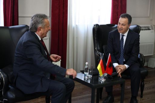 Kryetari i Kuvendit të Shqipërisë  Forcim i bashkëpunimit parlamentar me Bundestagun