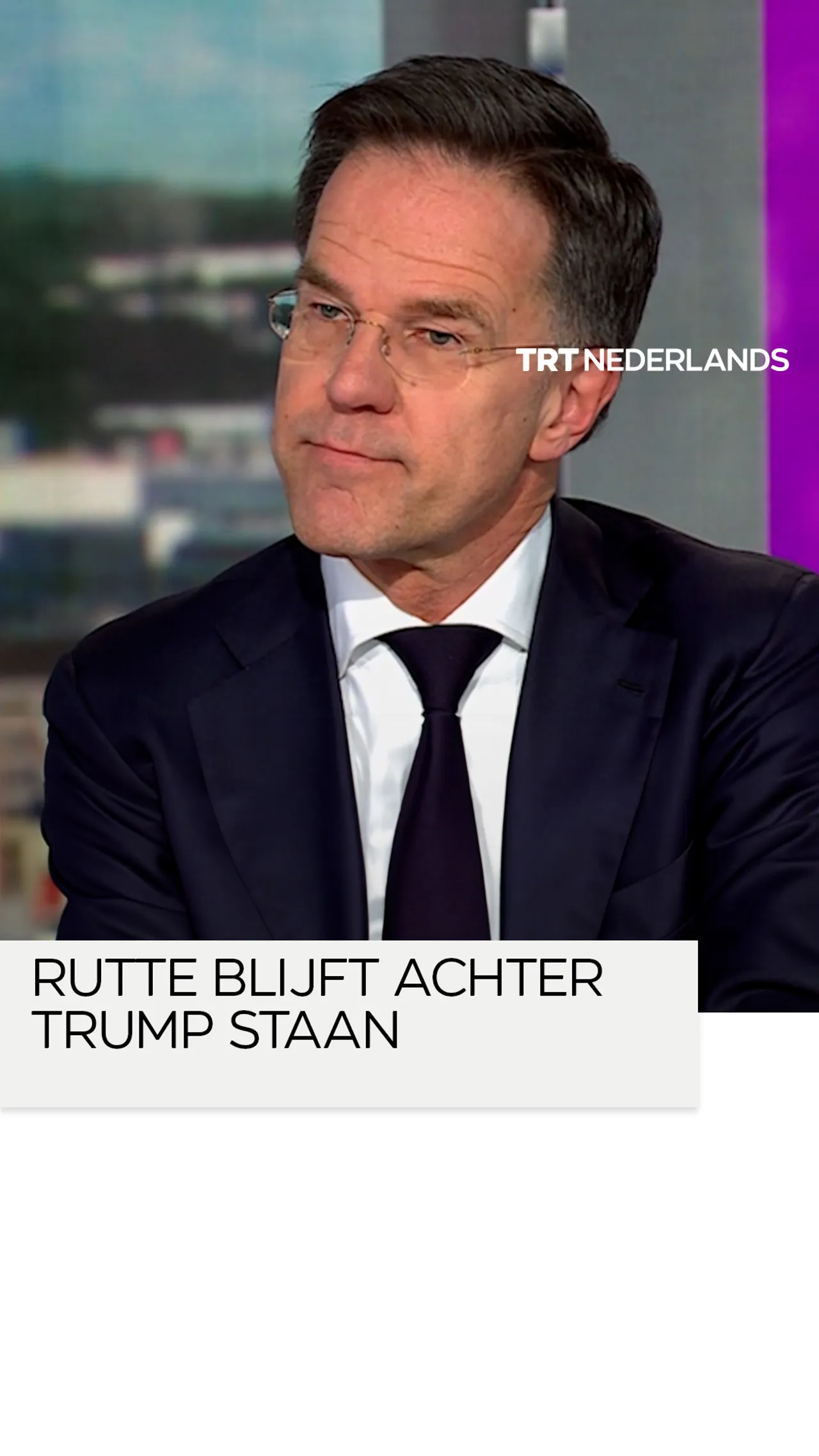 Rutte over Trump: “Wereld is veiliger door zijn leiderschap”