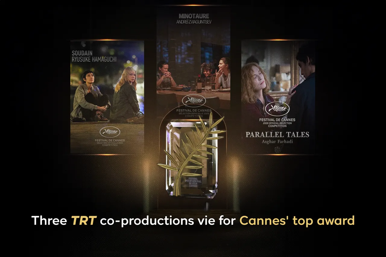 Three TRT co-productions compete for Palme d’Or at Cannes