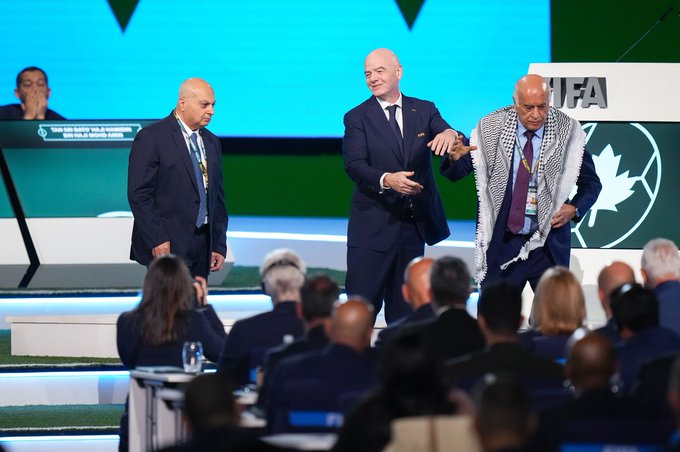 Rais wa Chama cha Soka cha Palestina agoma kumsalimia mwenzake wa Israel wakati wa mkutano wa FIFA