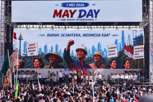 Presiden Prabowo hadiri Hari Buruh, tegaskan UU PPRT sebagai perlindungan pekerja