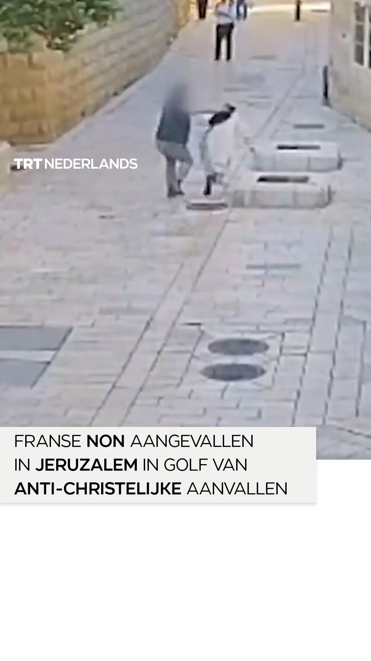 Franse non aangevallen in Jeruzalem te midden van golf van anti-christelijke aanvallen in Israël