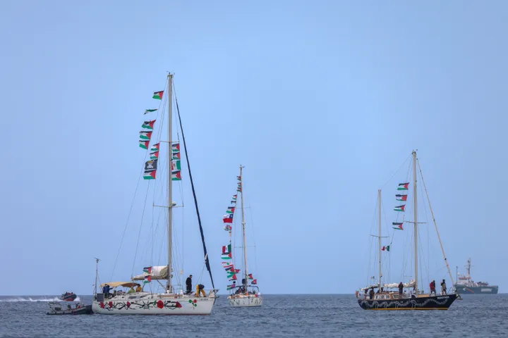 Israel releases two activists from Gaza-bound Global Sumud Flotilla