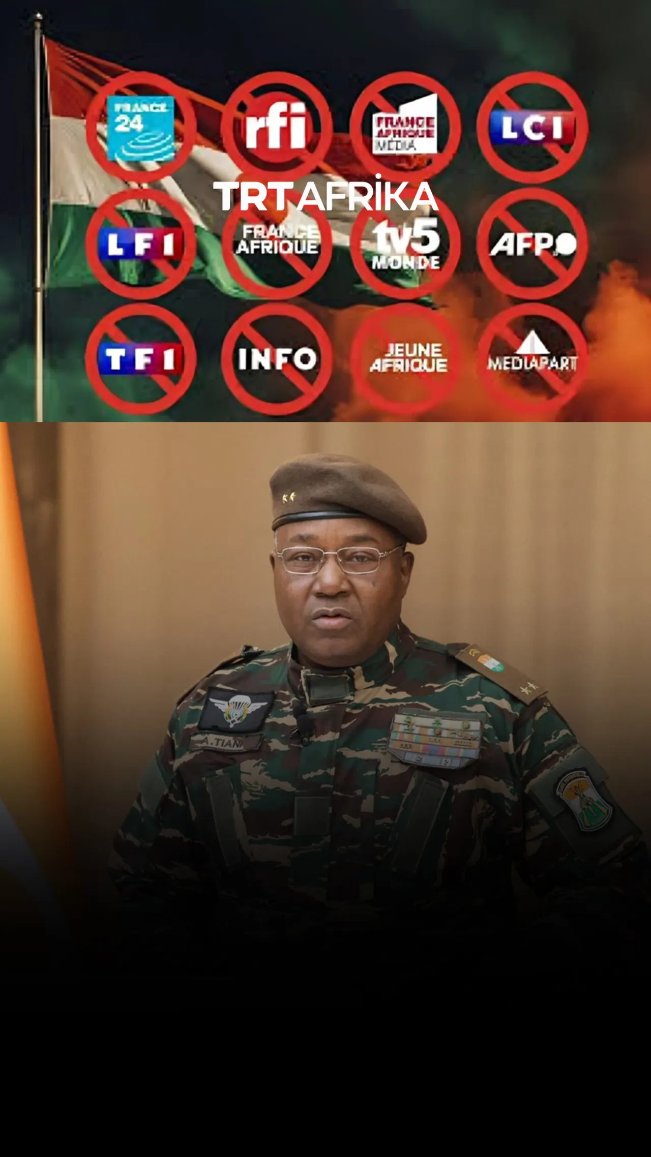 Gwamnatin Nijar ta dakatar da kafofin watsa labarani guda 10 na kasar Faransa