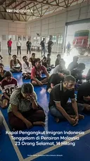 14 WNI hilang usai kapal migran tenggelam di Perairan Malaysia