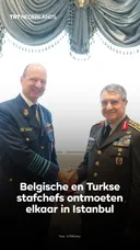 Ontmoeting tussen Belgische en Turkse legerleiding in Istanbul