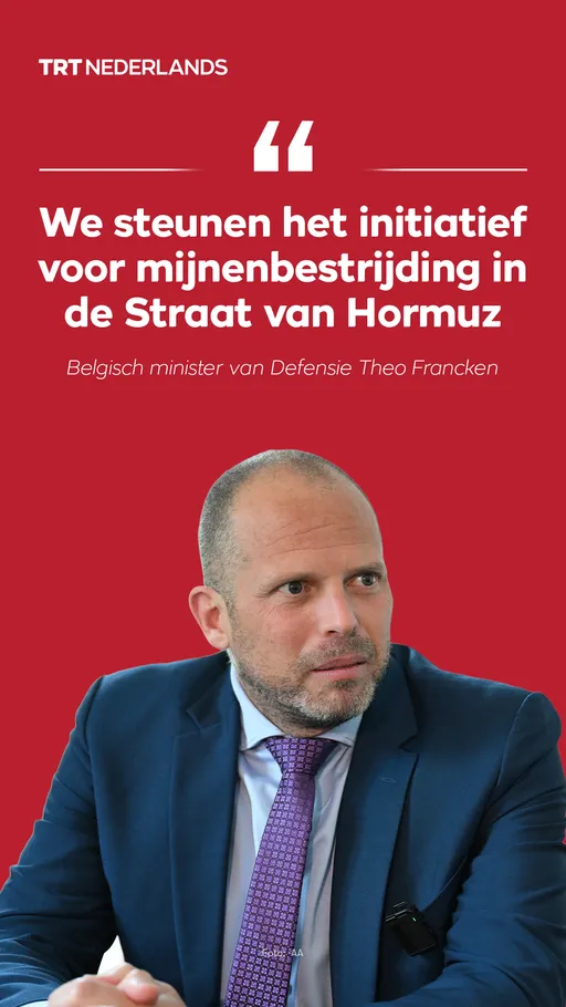 Belgisch minister Francken pleit voor Belgische deelname aan mijnenveeginitiatief in Hormuz