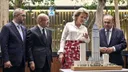 Белгийската кралица Матилда посети Истанбулския финансов център на Централната банка на Тюркийе