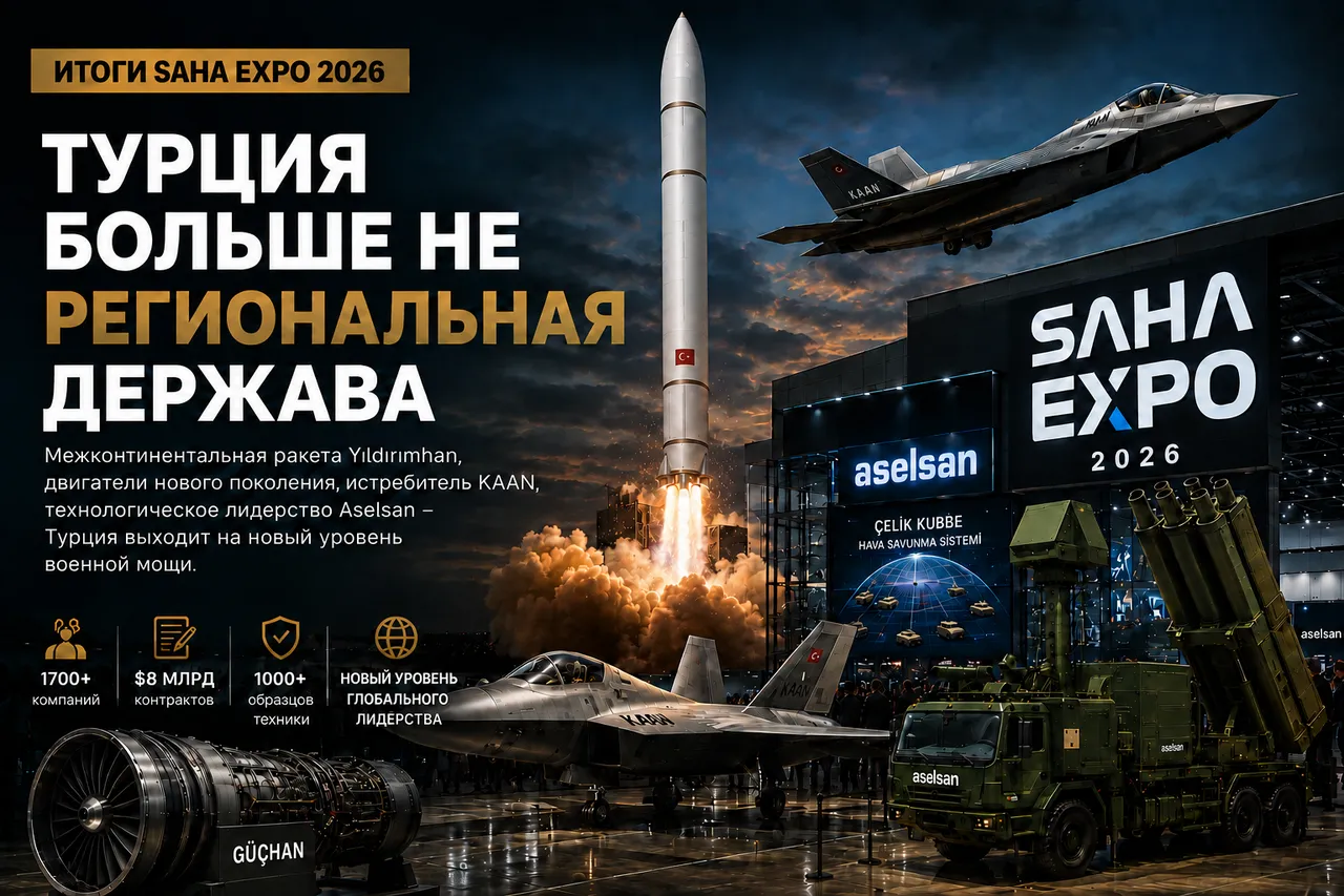 Турция больше не региональная держава: Итоги SAHA Expo 2026