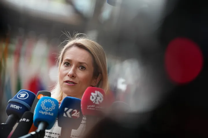 EU foreign policy chief calls for faster arms production as ministers meet in Brussels