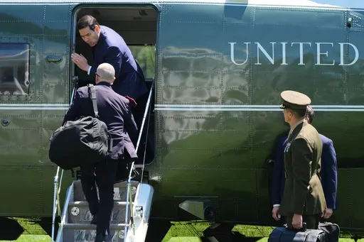 Rubio, with new Chinese name, heads to Beijing with Trump despite sanctions