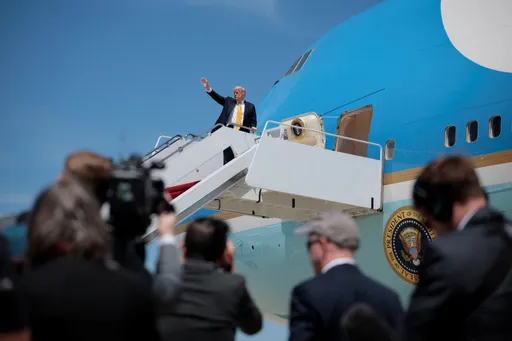 Trump heads to China with Musk, Nvidia's Huang, Apple's Cook for high-stakes Xi summit