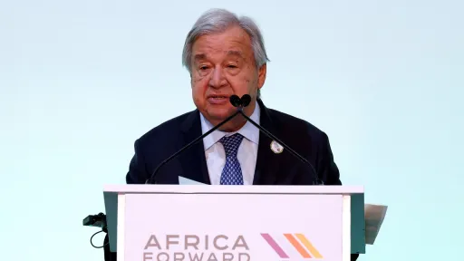 UN chief urges climate justice for Africa at Nairobi summit