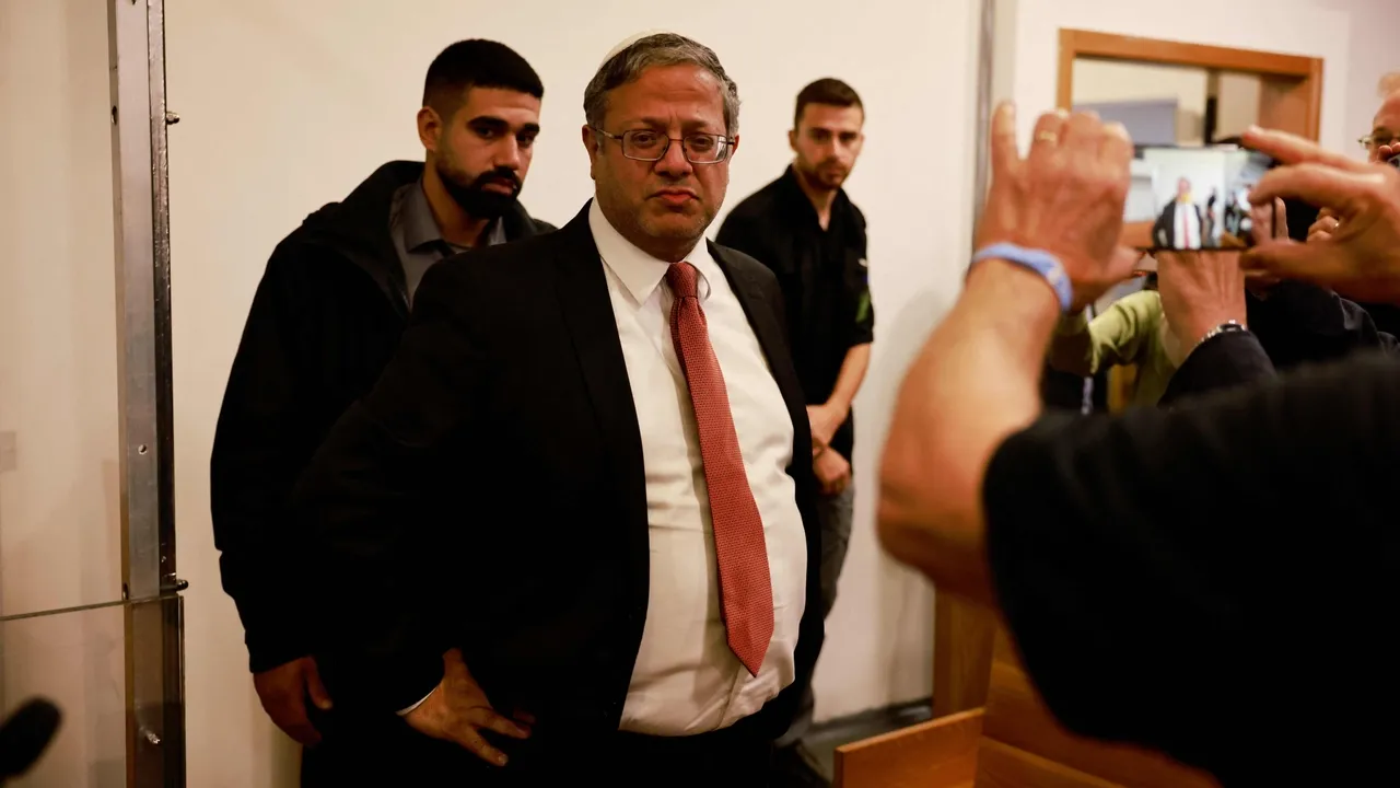 İzrail ministrı Ben Gvir Awrupa Berlegen "antisemit" dip atadı