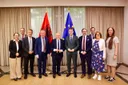 Ministri Hoxha takon delegacionin e Komisionit për Punët e Jashtme të Parlamentit të Suedisë