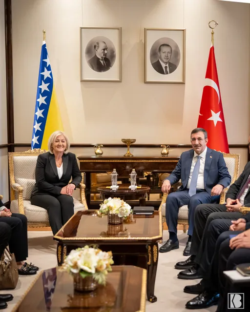 Krišto u Ankari s turskim potpredsjednikom Yilmazom o jačanju bilateralnih odnosa Turkiye i BiH