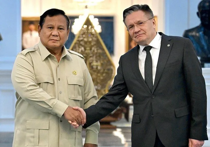 Prabowo terima direktur Rosatom, Rusia tawarkan skema komprehensif nuklir damai ke Indonesia