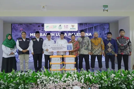 BAZNAS terima infak Rp600 juta untuk Palestina, total donasi LAZ SIP capai Rp1,2 miliar