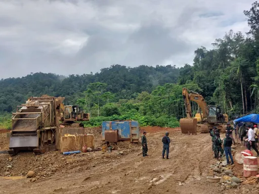 Satgas Kehutanan tangkap 7 WNA China terkait penambangan emas ilegal di Papua Tengah