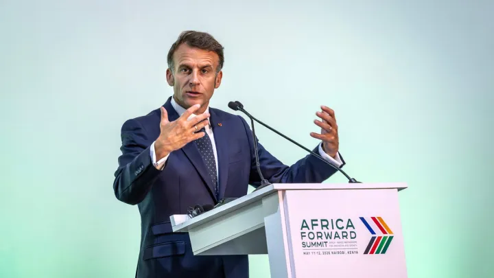 Ormuz: Paris va prendre "une initiative" à l'ONU sur sa proposition de mission "neutre", dit Macron