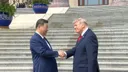 Takimi Trump-Xi në Pekin përfundon pas më shumë se dy orësh