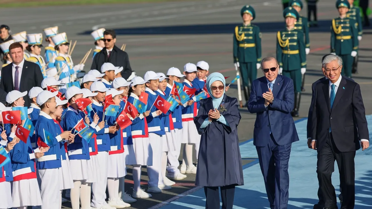 Президент Ердоған Қазақстанда