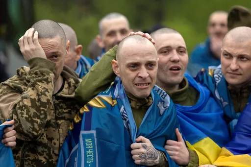 Russia and Ukraine exchange 205 prisoners each under major swap deal