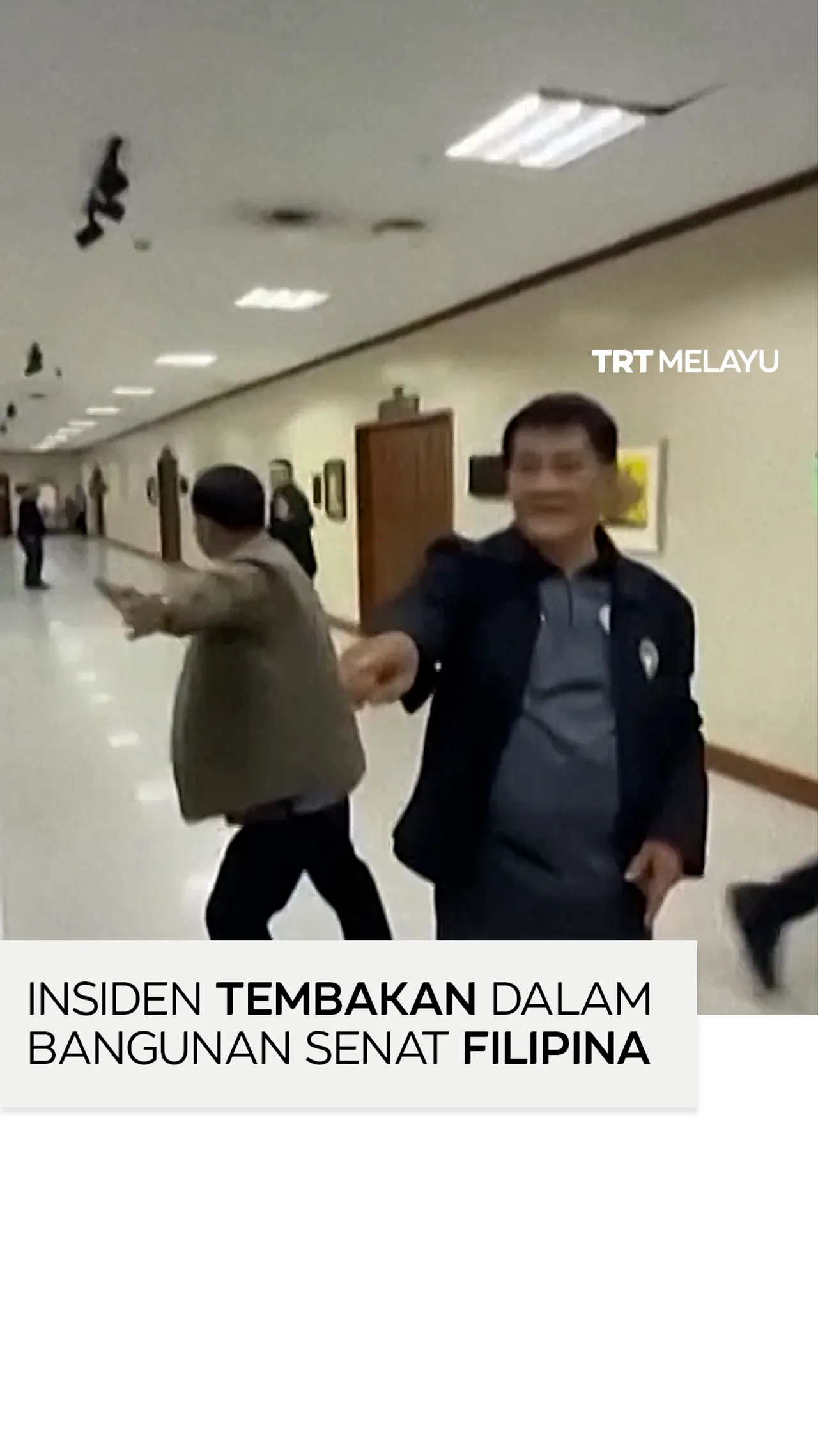 Senat Filipina kecoh susulan insiden tembakan, senator cuba elak ditahan ICC