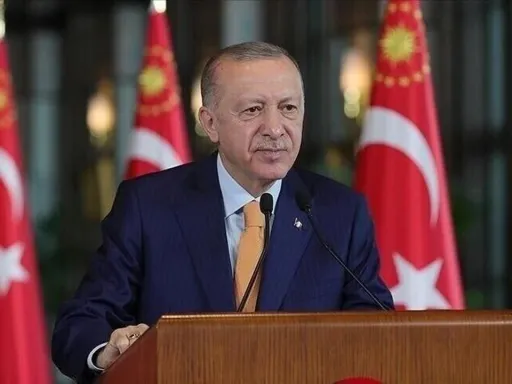 Presidente da Türkiye felicita os atletas nacionais