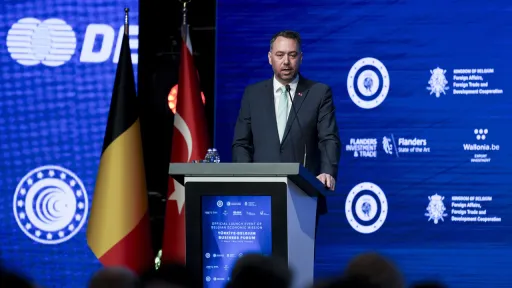 وزير خارجية بلجيكا: تركيا عضو في الأسرة الأوروبية وعلاقاتنا معها ازدادت قوة بعد البعثة الاقتصادية