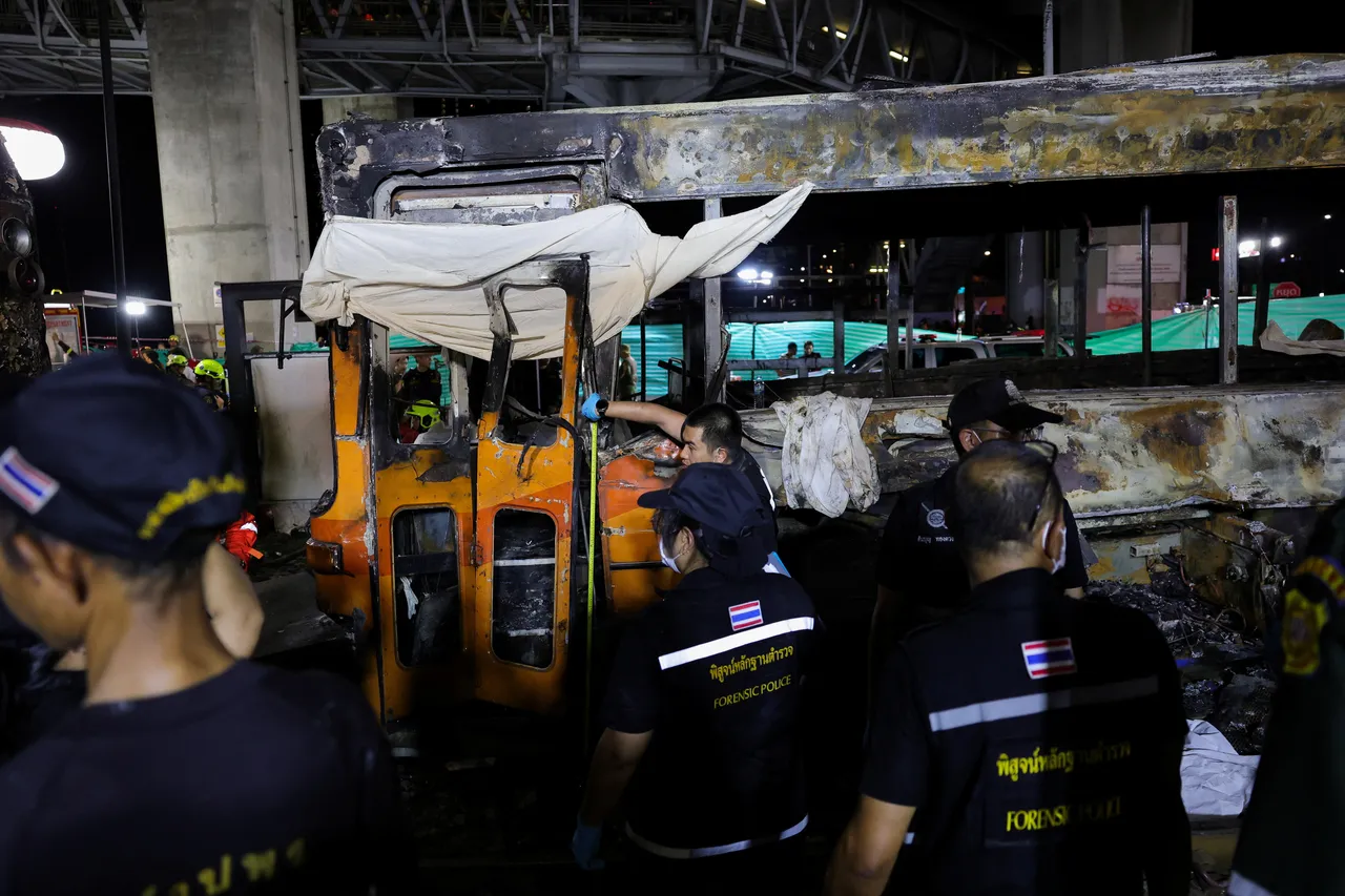 Rescue underway after deadly train-bus collision in Bangkok