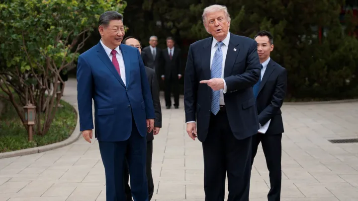 Trump anuncia “excelentes acordos comerciais” com a China após conversações com Xi