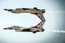 Two US fighter jets collide during Idaho military base air show