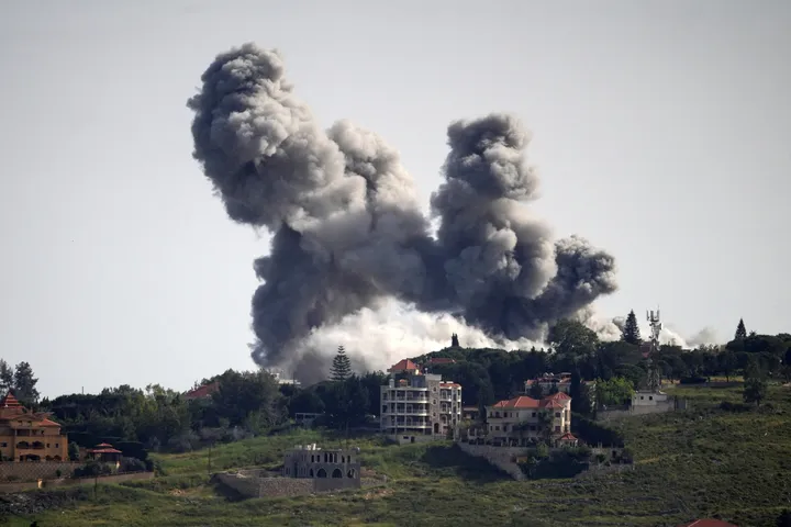 Israeli strike kills a commander of Palestinian group, daughter in eastern Lebanon