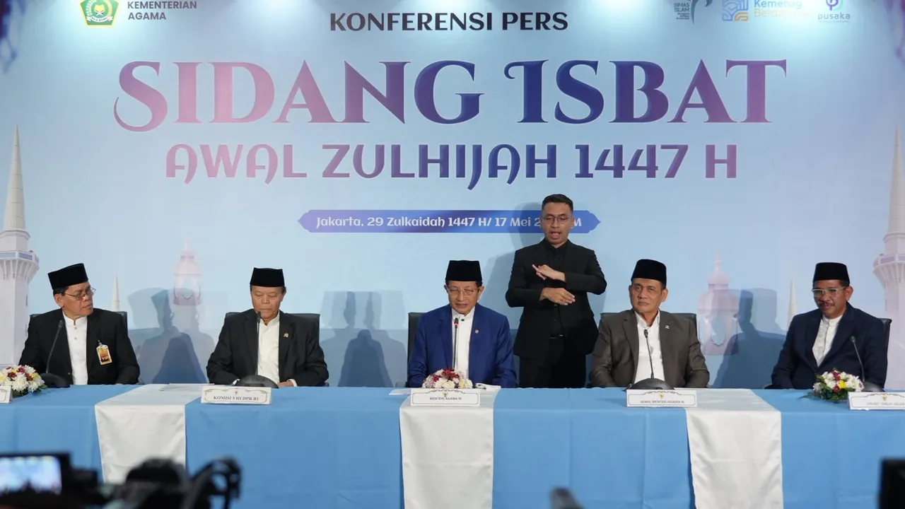 Pemerintah tetapkan Idul Adha 2026 jatuh pada 27 Mei setelah Sidang Isbat nasional