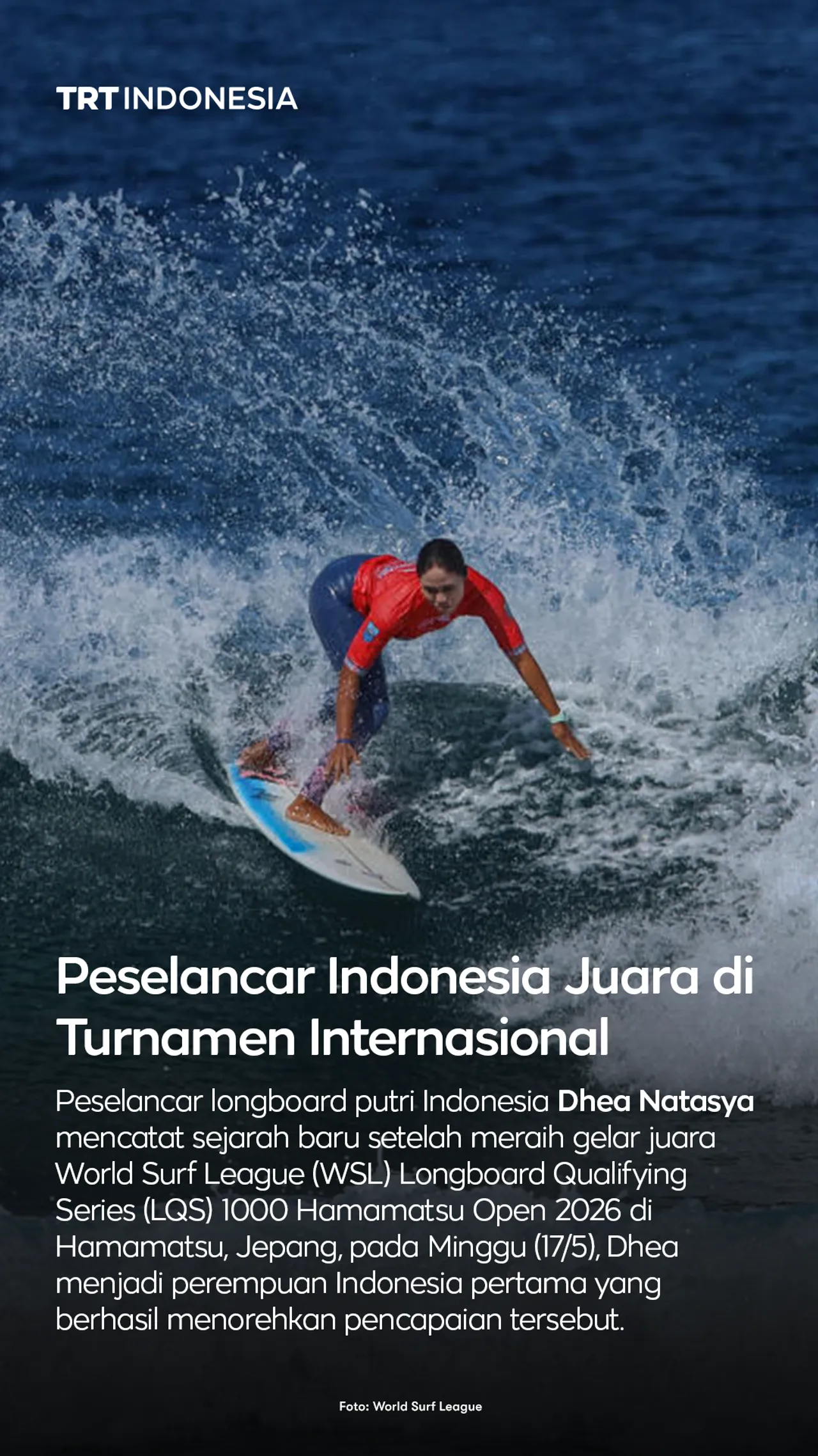 Peselancar Indonesia juara di turnamen internasional