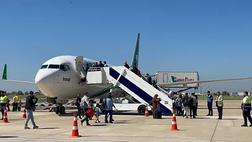 العراق.. استئناف رحلات مطار كركوك إلى أنقرة بعد توقف بسبب التوترات الإقليمية