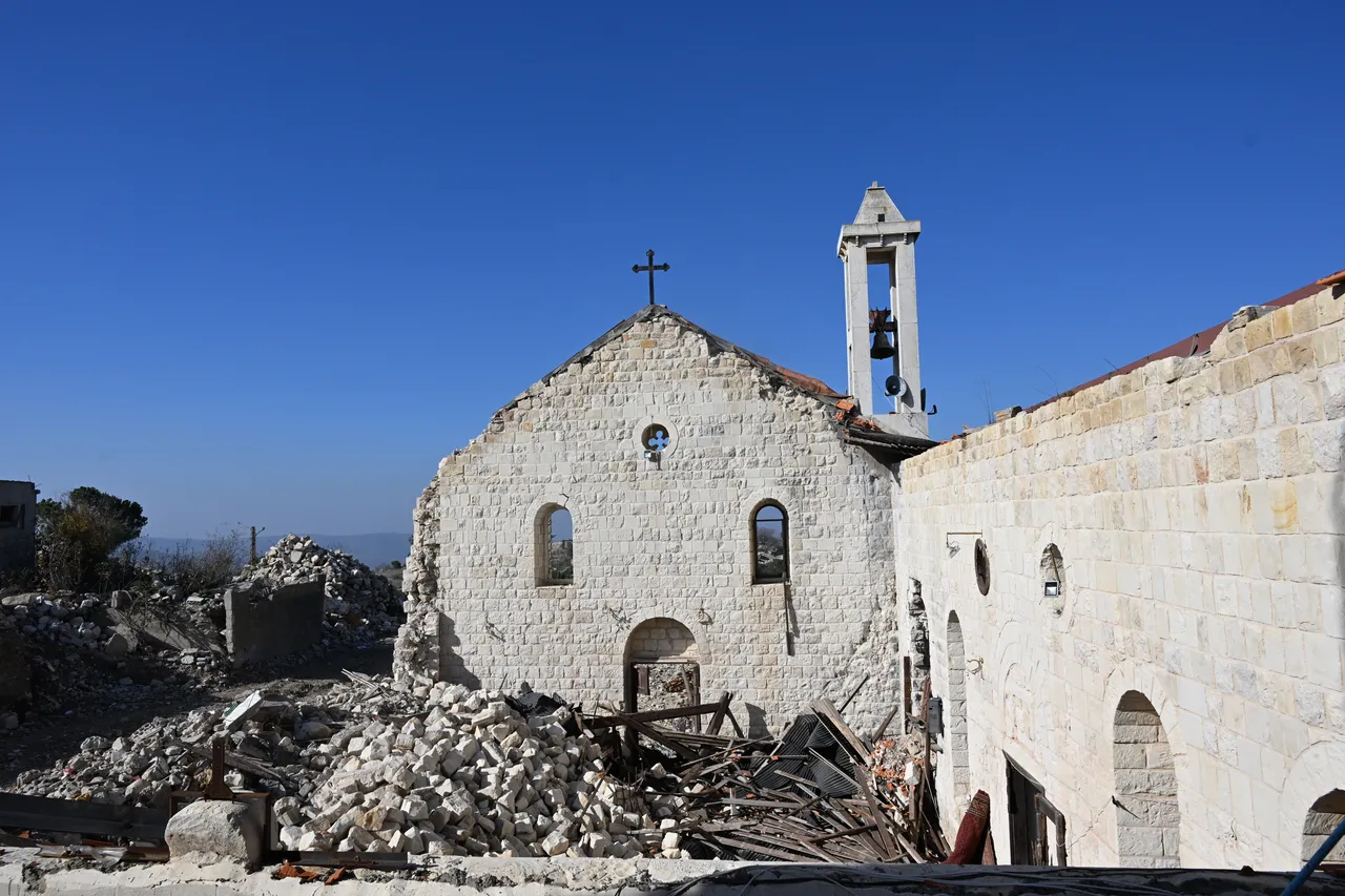 Israeli forces damage religious building in Lebanon amid rising attacks on Christians in region