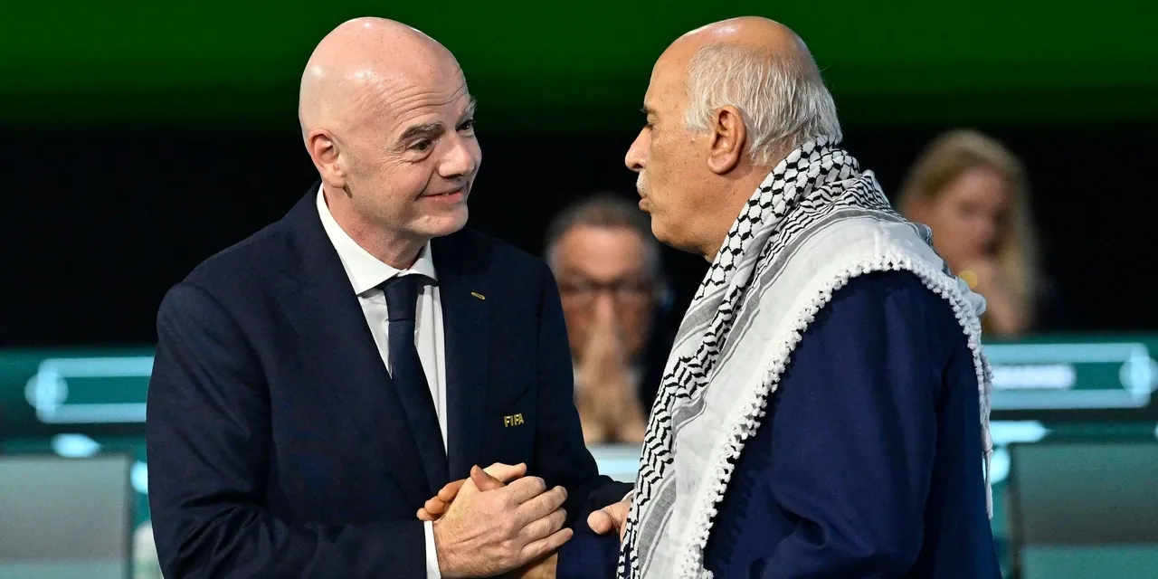 Líder da FA palestiniana pede à FIFA expulsão de Israel por 'crimes' contra atletas palestinianos