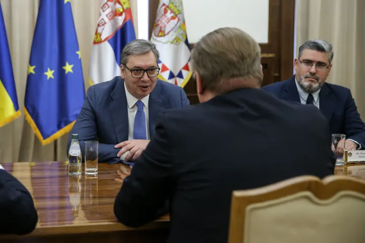 Вучиќ: Има простор за зајакнување на соработката меѓу Србија и Украина