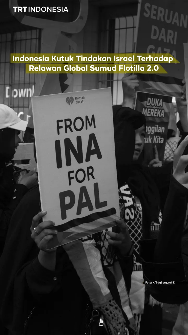 Indonesia kutuk tindakan Israel terhadap relawan Global Sumud Flotilla 2.0