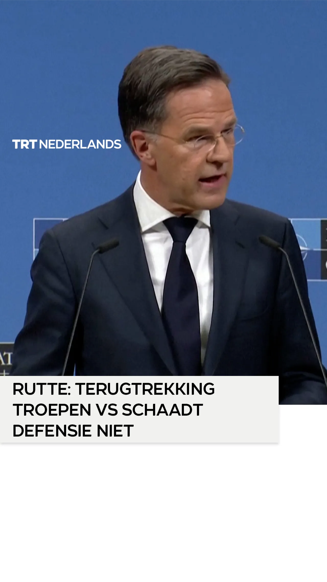 NAVO-chef: Amerikaanse troepenterugtrekking schaadt defensie niet