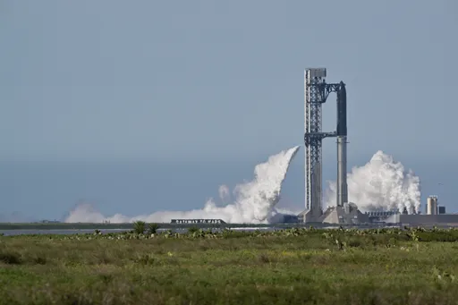 SpaceX launches its biggest, most beefed-up Starship yet on a test flight