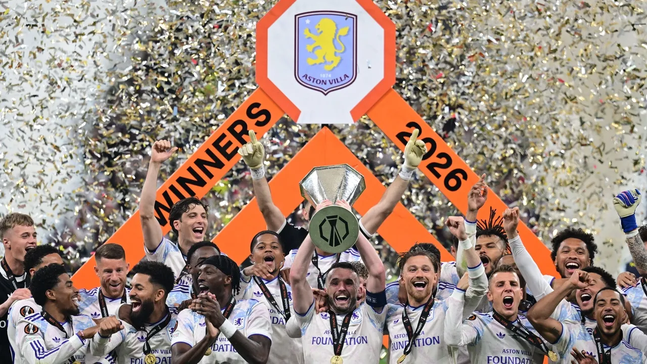 Aston Villa conquista histórico triunfo na Liga Europa e encerra jejum de 30 anos sem títulos