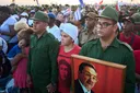 Кубанци протестираат во Хавана поради американското обвинението против Кастро