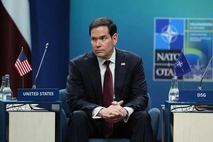 Rubio says 'slight progress' made with Iran, warns against Hormuz 'tolling system'
