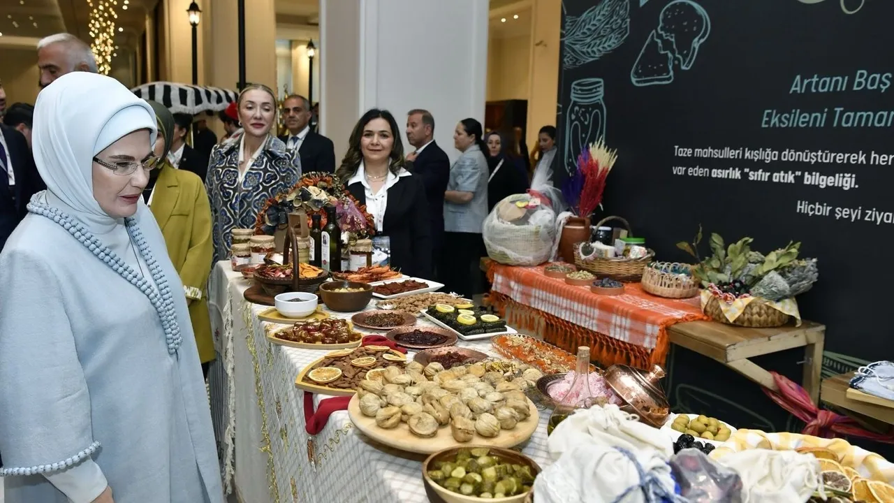 پیام بانوی اول ترکیه به مناسبت پنجمین دوره هفته مطبخ ترکیه