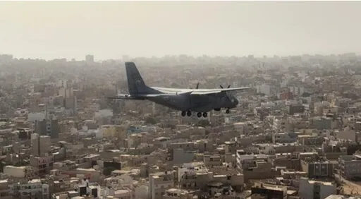 Patrouille aérienne turque dans le ciel sénégalais