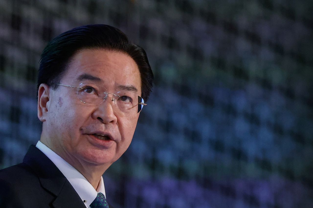 Taiwan says China deployed over 100 vessels near island
