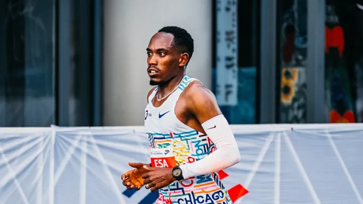 Ethiopia's Mohamed Esa wins Cape Town marathon in course record time